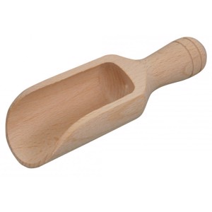 Træske / træskovl i bøgetræ, 10 cm